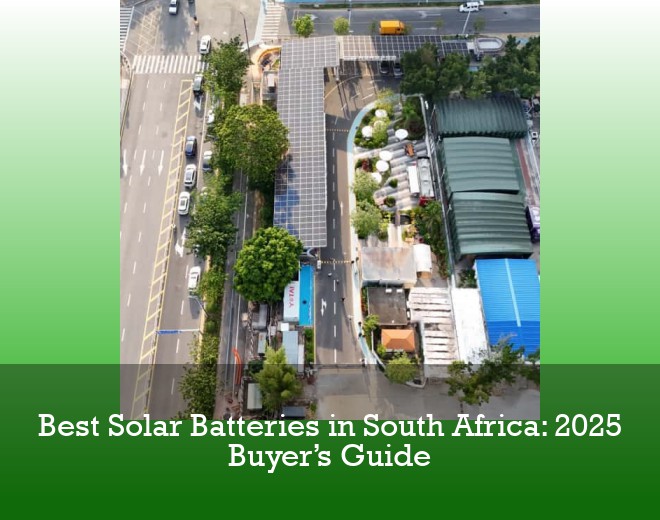 Best Solar Batteries in South Africa: 2025 Buyer’s Guide